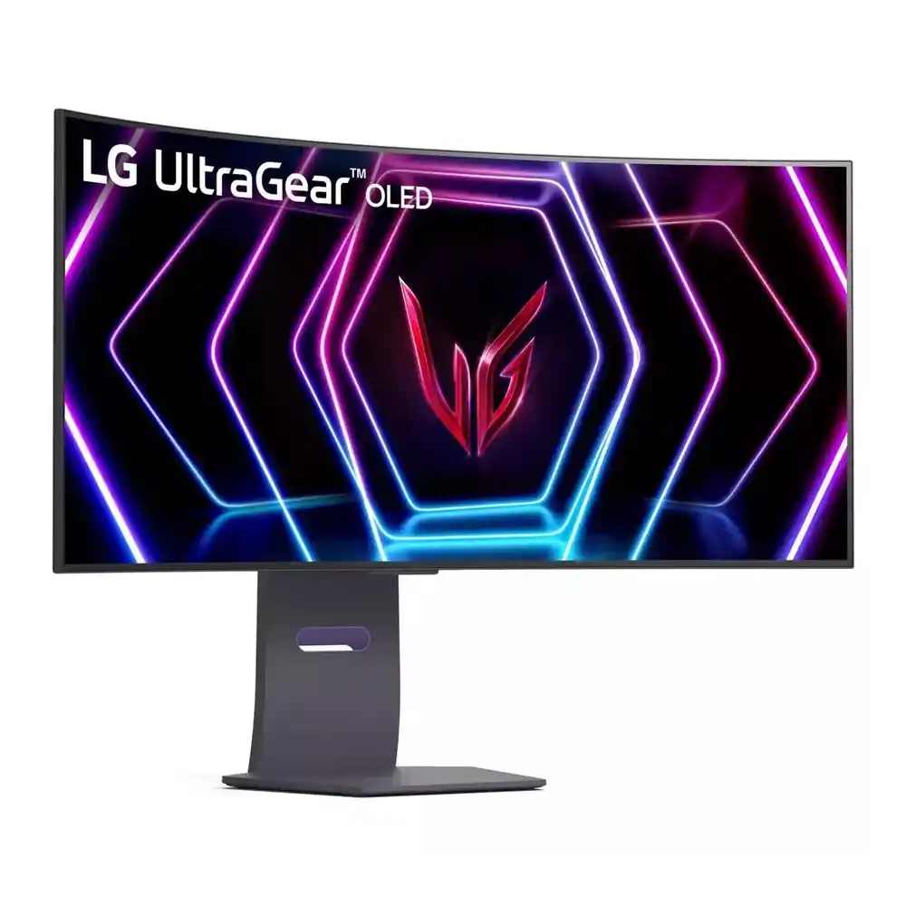 (image for) LG UltraGear 39" 39GS95QE-B UWQHD Curved FreeSync Premium Pro OLED Gaming Monitor